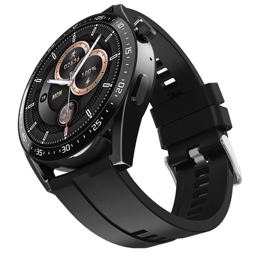 Smartwatch Smart Watch Woman Men 1.39 Inch HD Screen Voice Assistant Bluetooth Call For Android IOS Electronics Fitness Tracker