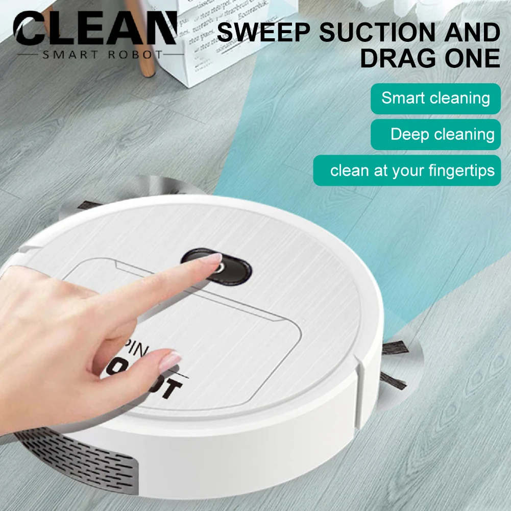 

Automatic Vacuum Cleaner Robot Smart Home Low Noise Wireless Sweeping Cleaning Machine Charging Intelligent Robot Vacuum