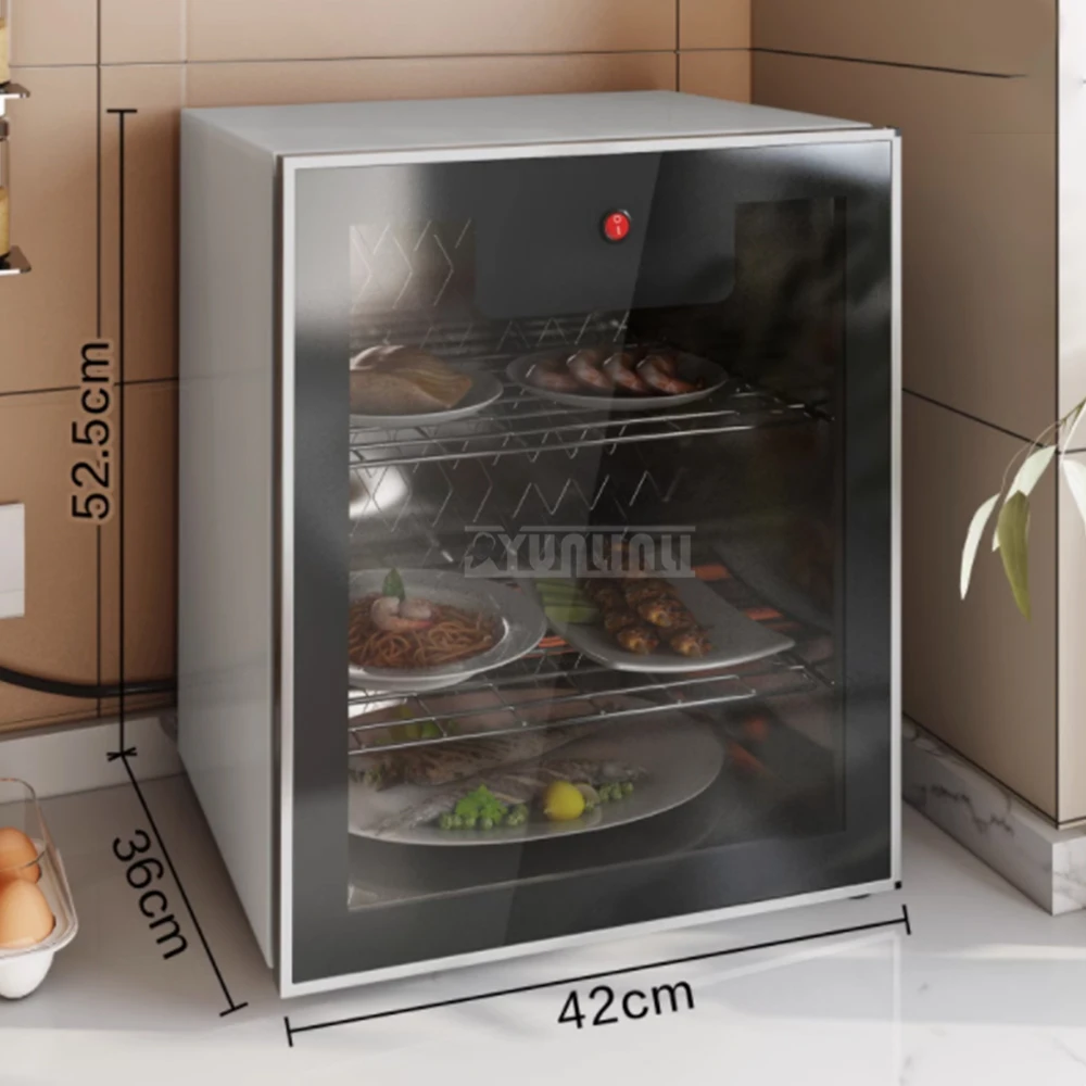 55L Intelligent Food Insulation Cabinet Showcase Winter Meal Thermostatic Cabinet Commercial Food Display