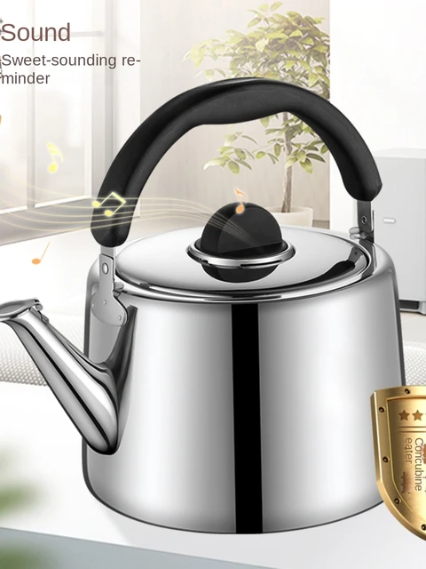 XINCHEN 2L/3L/4L Thickened Whistle Kettle 304 Stainless Steel