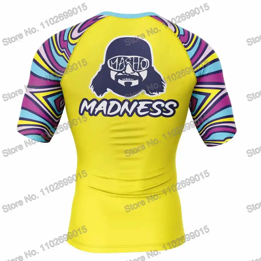 Rash Guard Surfing Swimsuit Macho Man Randy Savage The Cream Of The Crop Surfing Clothing Men Short Sleeve Diving Summer Beach Tights