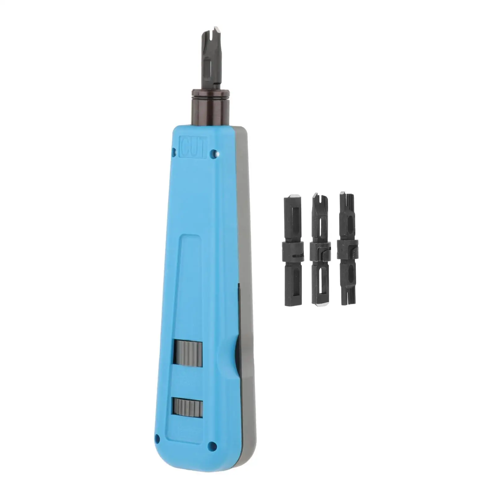 Satmaximum Attrezzo Perforatore A Impatto 110/66 Per Reti Cat5/Cat6 - Con Lama E Utensili A Scomparsa