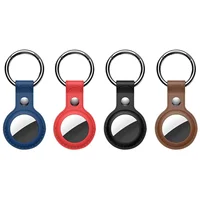 4-Pack Protective Holder for AirTag Case,For Air Tag Case Leather with Keychain, For Air Tag Accessories Portable Case 1