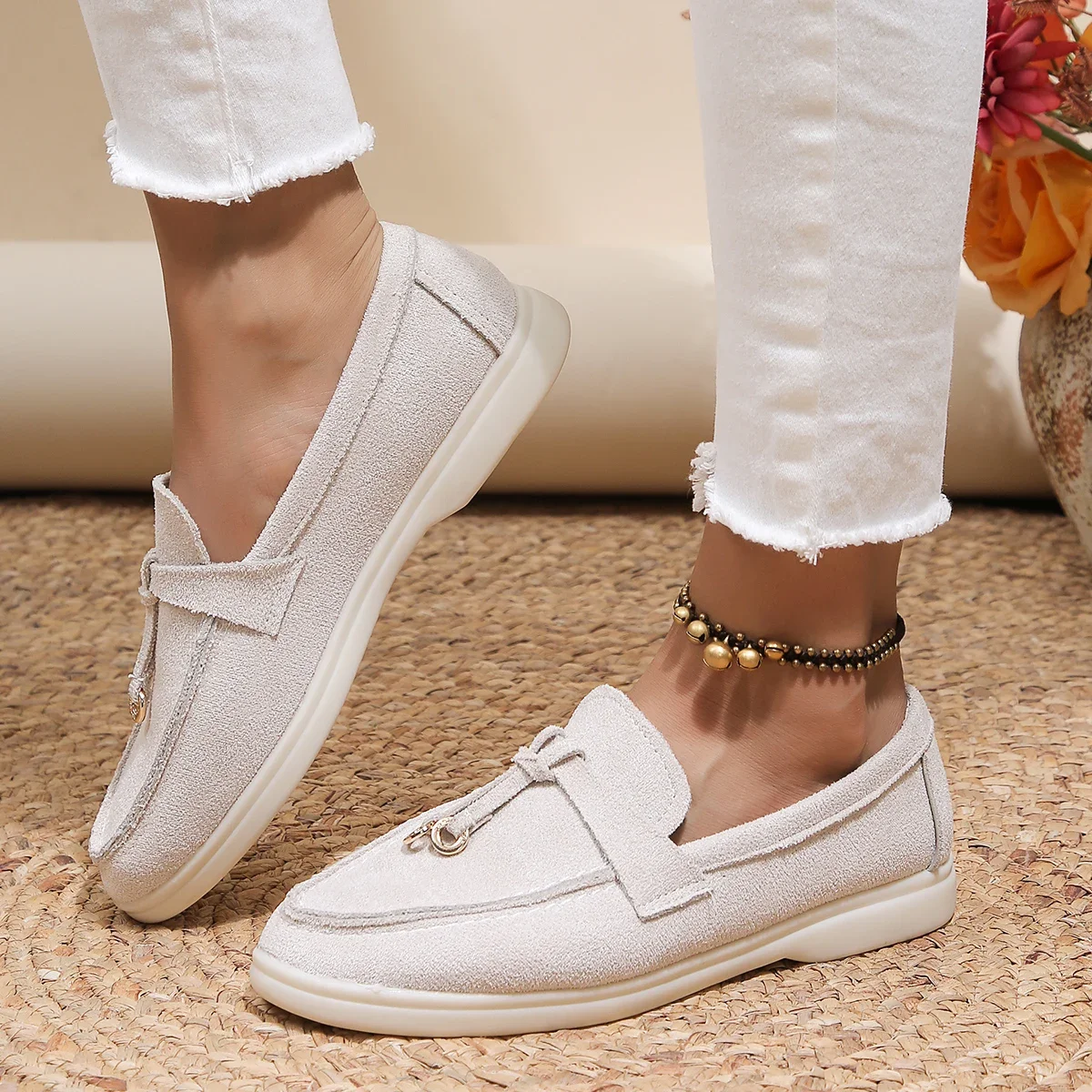 Woman Trend Women Loafers Slip on Ladies Flats High Quality Spring Autumn Casual Flat Single Shoe Sc5c65ea0acc8482b8ab8be663ab4268cr