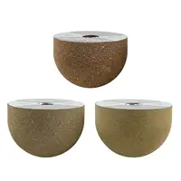 Stone Grinding Wheel Rotary Tool Attachment Used with Angle Grinders Hand Electric Drills Mushroom Head Emery Abrasive Tool