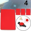 4Pcs Car Rain Light Sensor Gel Adhesive FILM Silicone Cushion Pad Windscreen Windshield Chip Repair Kit Tape Accessories Styling 1