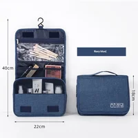 Foldable Toiletry Bag Organizer Hanging Storage Bathroom Makeup Case Cosmetic Bag Travel For Travel Business 1