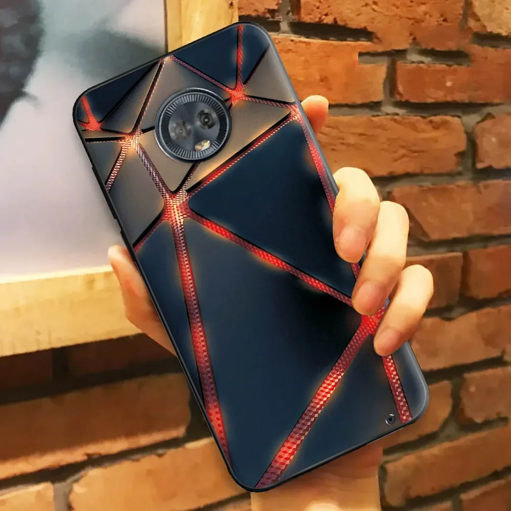 Premium Shockproof Marble Black Silicone Case - Sleek Protective Cover