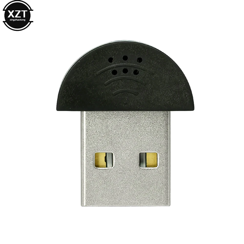 미니 USB 마이크 휴대용 PC 클립온 3.5mm 노트북 마이크 클립 드라이버, 라발리에 외장 컴퓨터 전문 전화 오디오 카메라