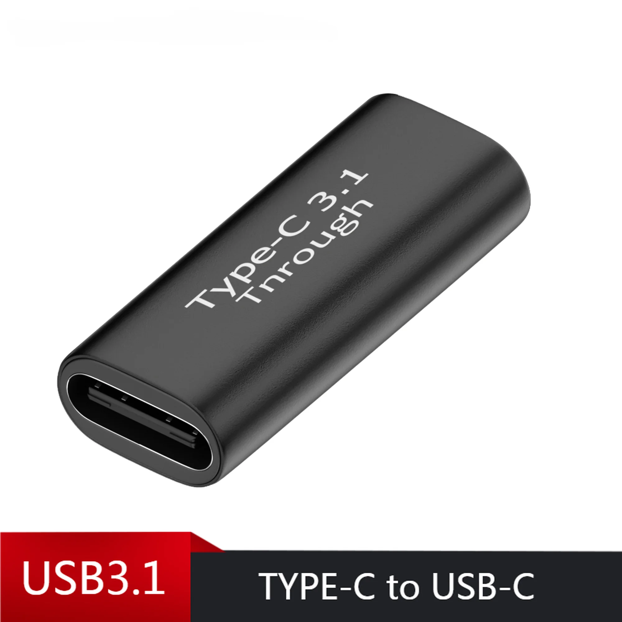 

USB Type C Adapter Female to Female Converter Portable USB-C Charge Data Sync Adapter Type-C Extension Cable for Phone Tablet