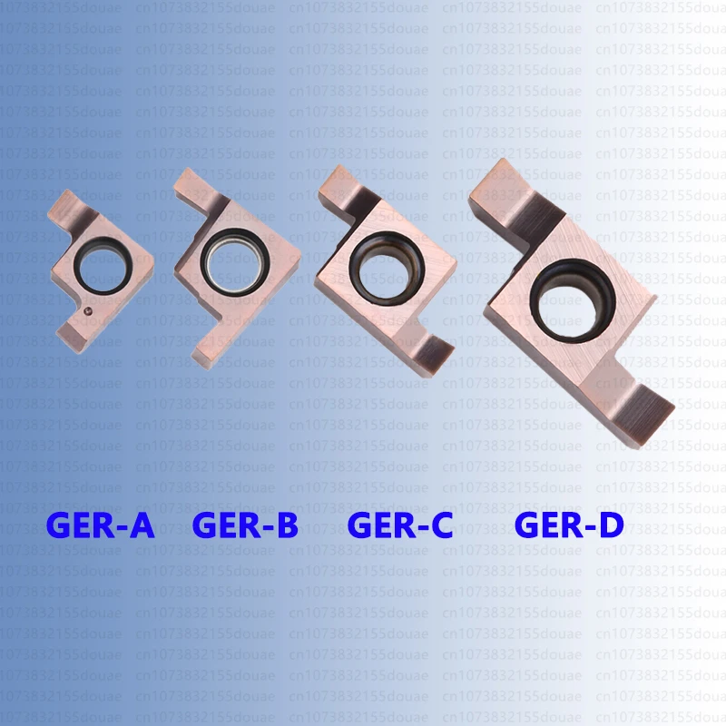 

Small Hole Slot Carbide Inserts GER100 GER120 GER150 GER200 GER250 GER300 GER350 GER400-A/B/C/D/E Turning Tools For SIGER GER