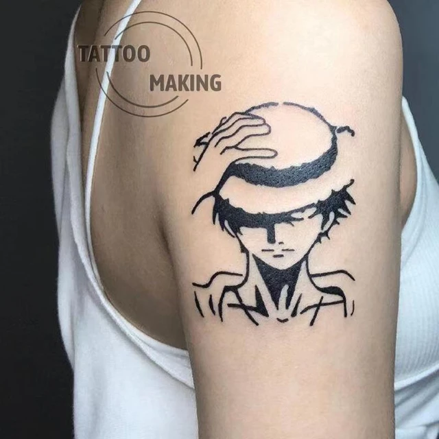 Desenho do luffy  One piece tattoos, Manga anime one piece