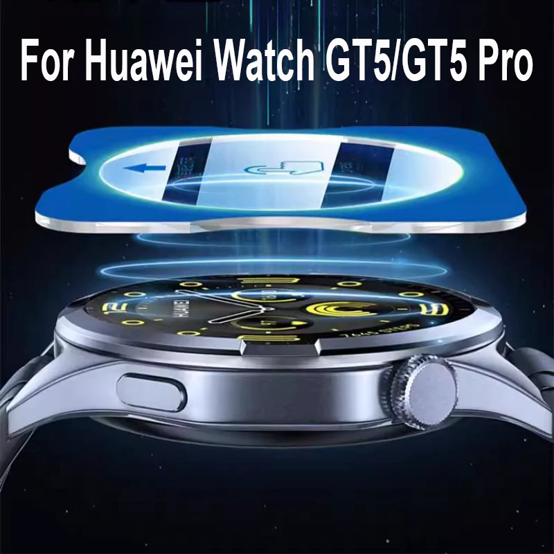 Premium Tempered Glass Screen Protector for Huawei Watch GT Series – Easy Install Kit Included