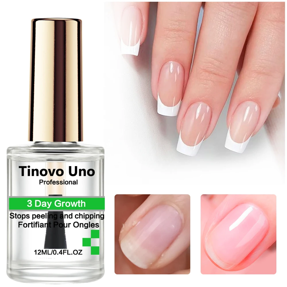 Tinovo Uno 3 Day Nail Growth Treatment Fast Keratin Nail Hardener Strengthener for Repair Brittle Thin Nails Manicure Care Tools 2