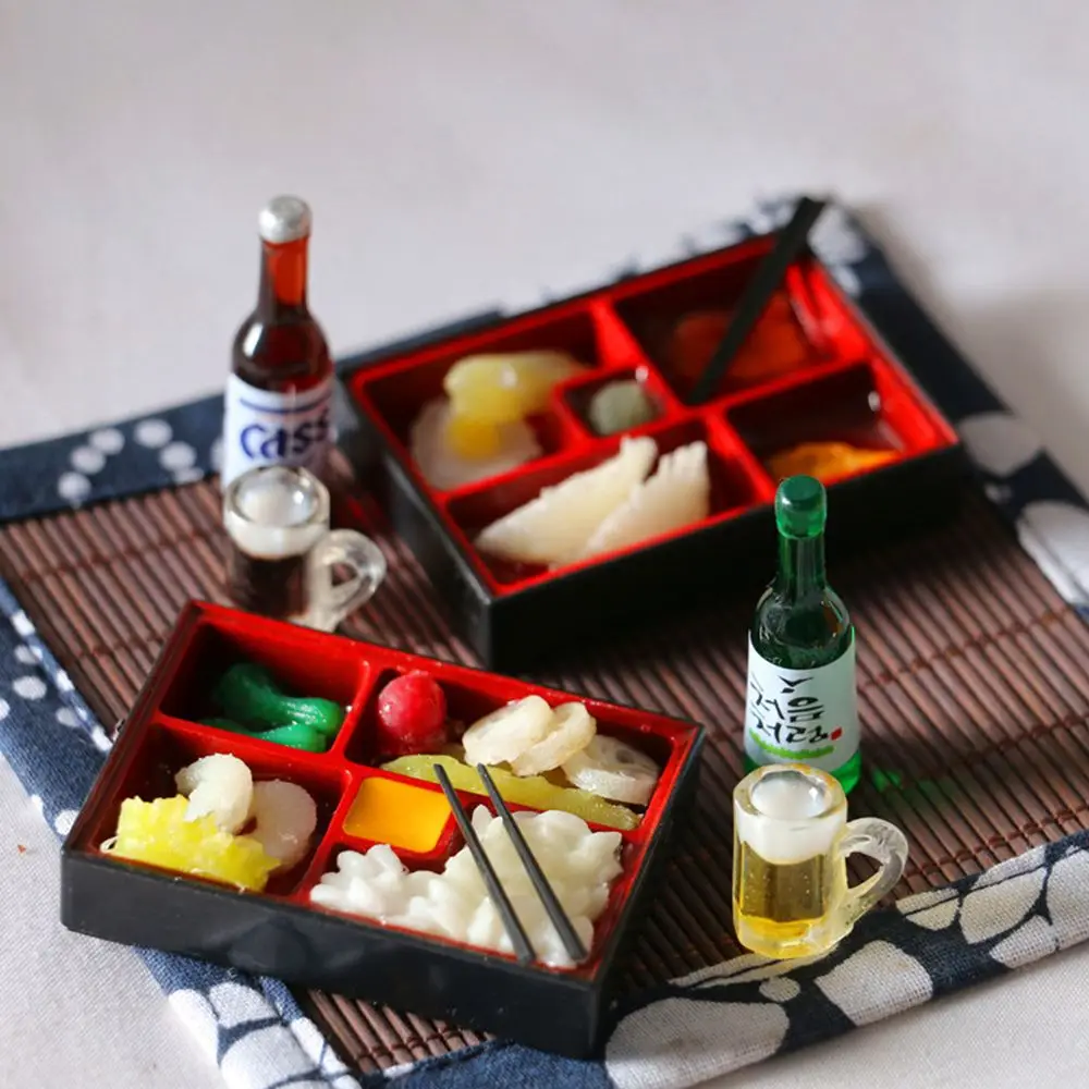 2PCS1/6 Scale Miniature Janpanese Sushi Rice Roll for Dollhouse Decor Pretend food for blyth doll accessories toys