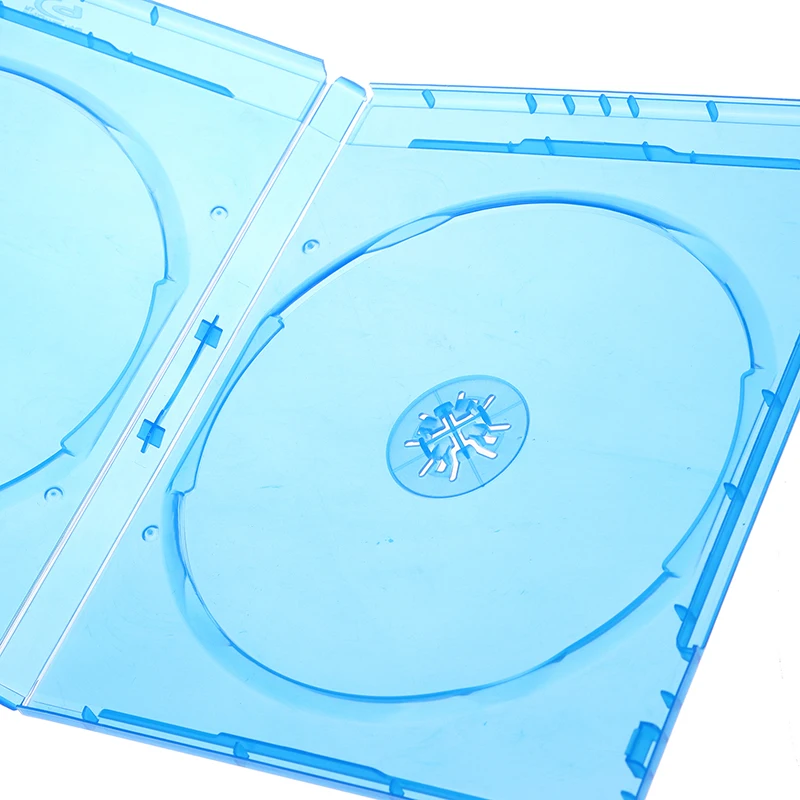 1Pc Plastic Single/Double/3/4 Piece Discs CD Game Case Cover Thickened CD DVD Disc Protective Storage Box Organizer