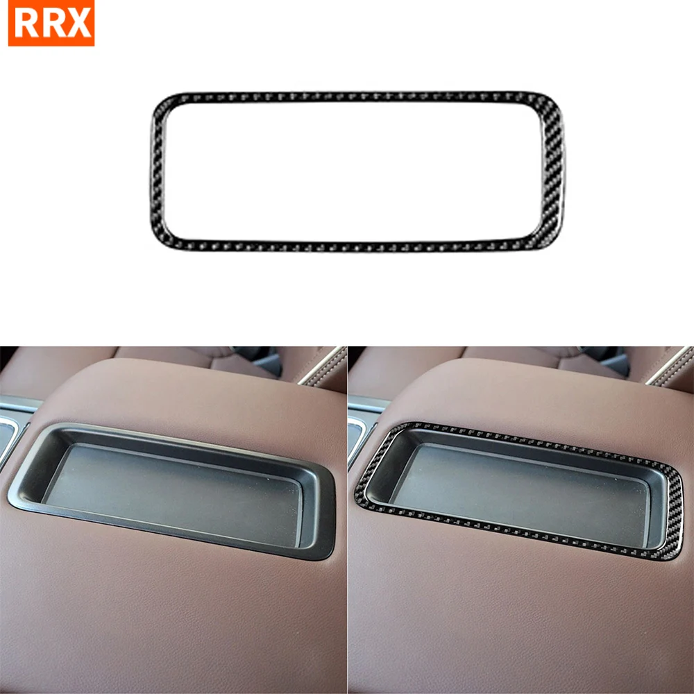 

Для Chevrolet Silverado для GMC Sierra 1500 2014-2018 центральный подлокотник коробка для хранения углеродное волокно наклейка отделка ИНТЕРЬЕР АКСЕССУАР