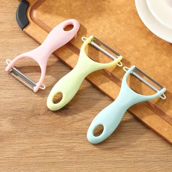 Coltello per sbucciare in acciaio inossidabile con manico in PP nordico Utensili da cucina per patate e verdure per uso domestico 1