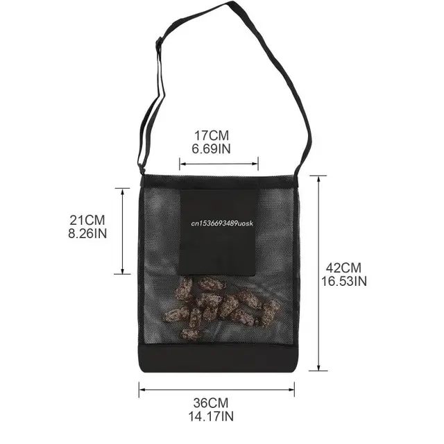 Hordozható Háló Betakarító Táska A Bushcraft És Kert Rajongóinak Könny -Ellenálló Csepphajóhoz - Image 6