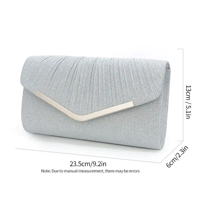 Elegant envelope tote bag suitable for fashionable ladies at weddings, parties, dinners, dances