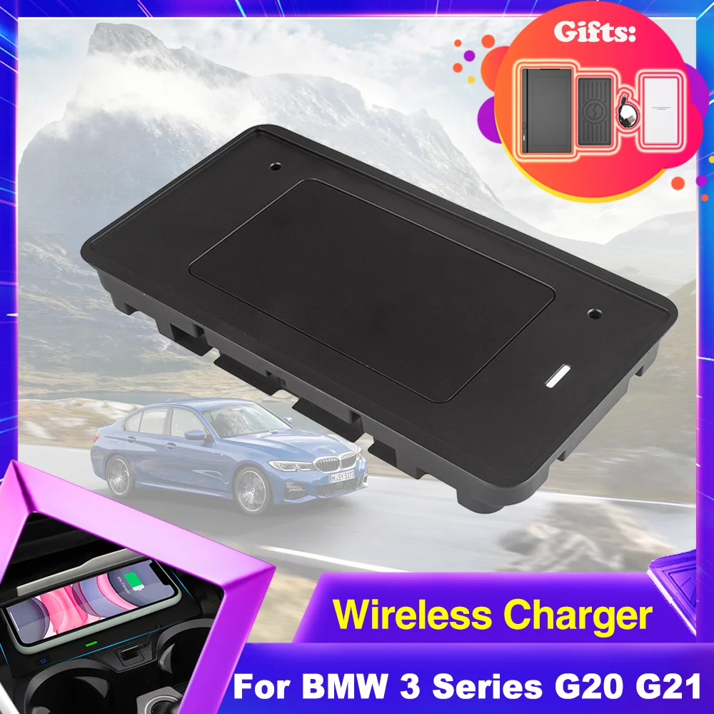 15W Car Wireless Charging for BMW 3 Series G20 G21 320Li 320d M340i ...