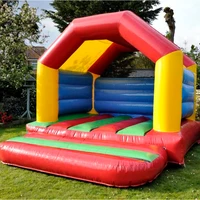Children’s Bounce House Entertainment Commercial Kids Jumping Bed with Blower  Inflatable Jumping Bed Outdoor Naughty Castle