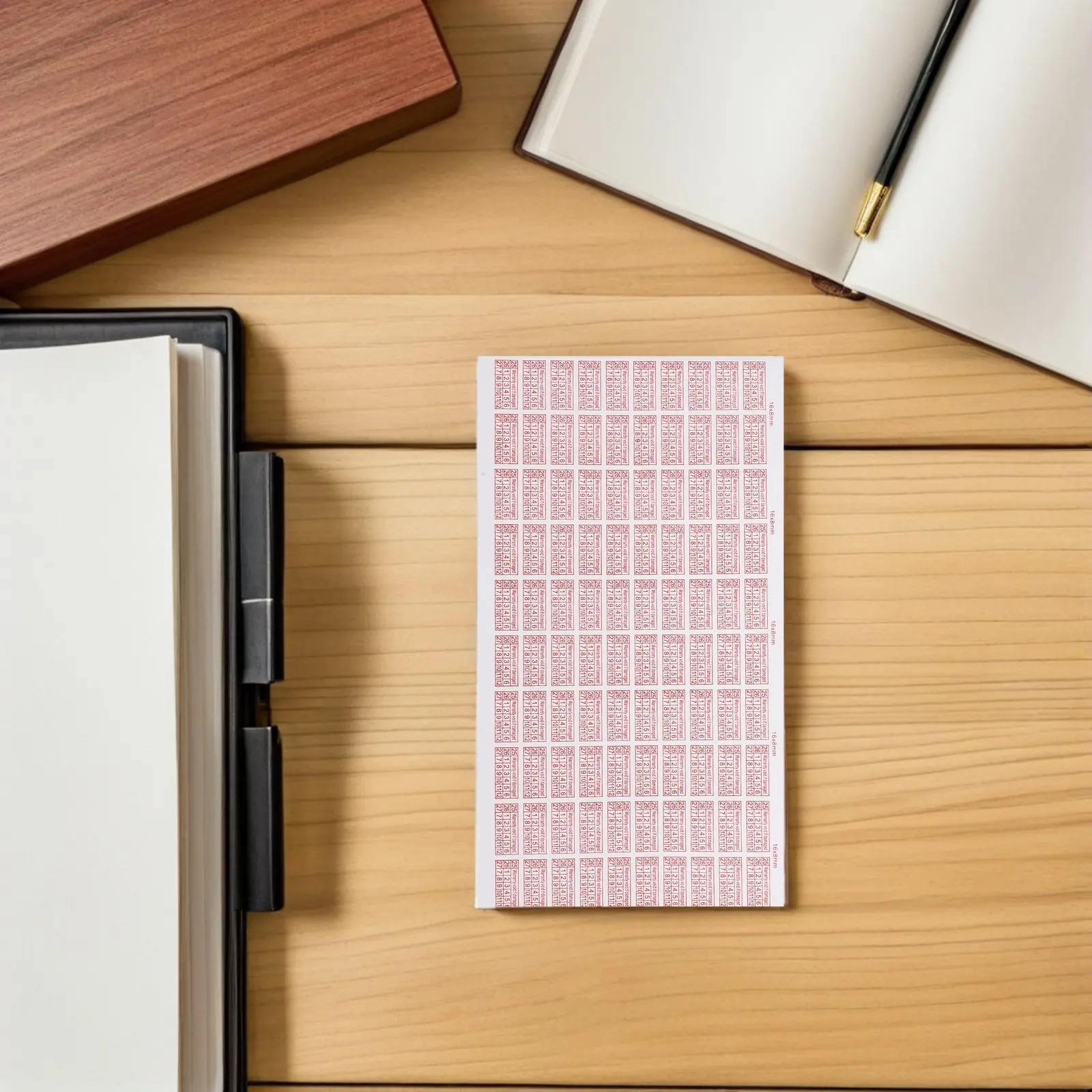 1000개입 변조 방지 보증 날짜 스티커, 깨지기 쉬운 물건용 보안 씰 라벨, 기계 장비용 변조 방지 보호