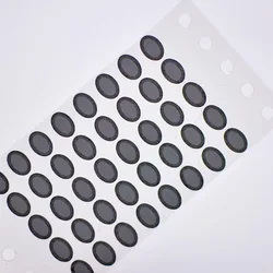 Oval Shape Earphones Filter Mesh (20pcs) - Premium Quality for Noise Isolation and Sound Clarity (6.2x4.7mm)