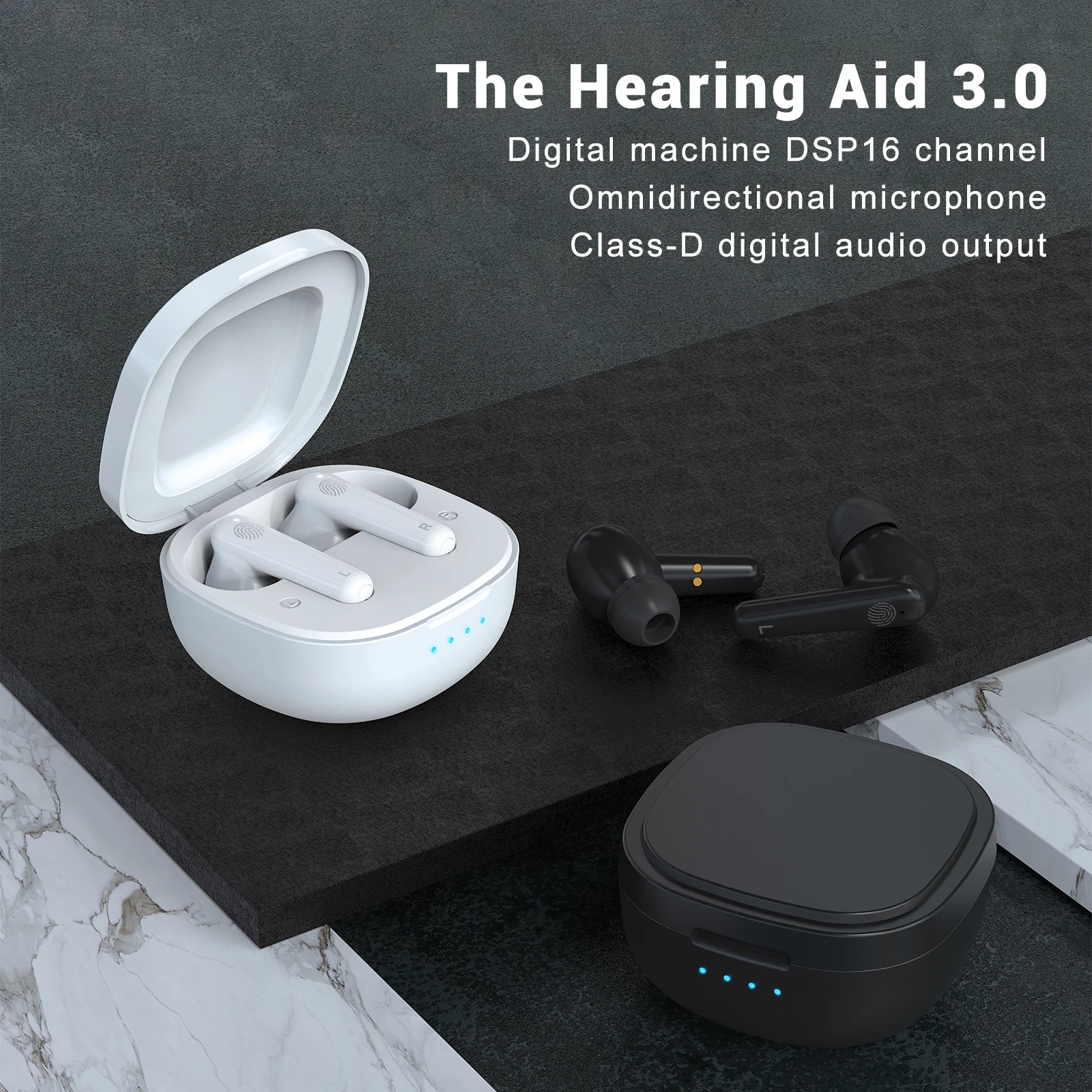 OTC In-Ear Hearing AidsDigital 16-channel Intelligent Noise ReductionDeaf Elderly In-Ear Hearing Aids 6