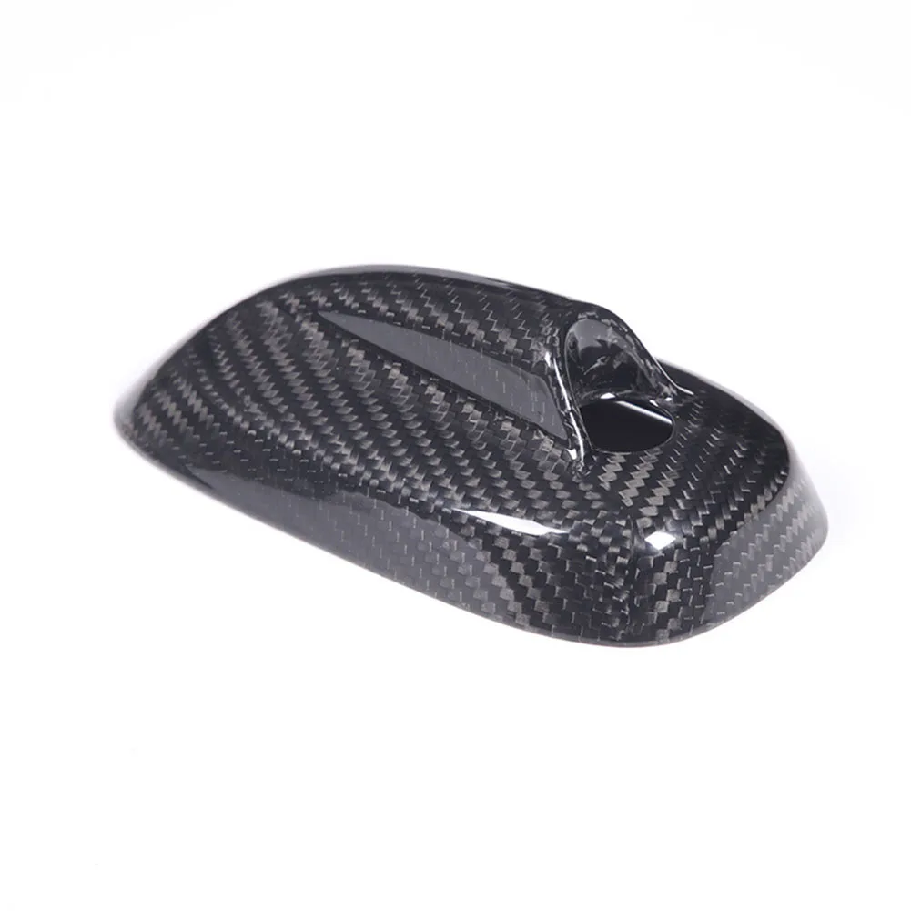 

Auto Parts Antenna Cover 1 Pc 45G Anti-corrosion Black Carbon Fiber Non-deformable For Cooper F55 F56 2013-2023