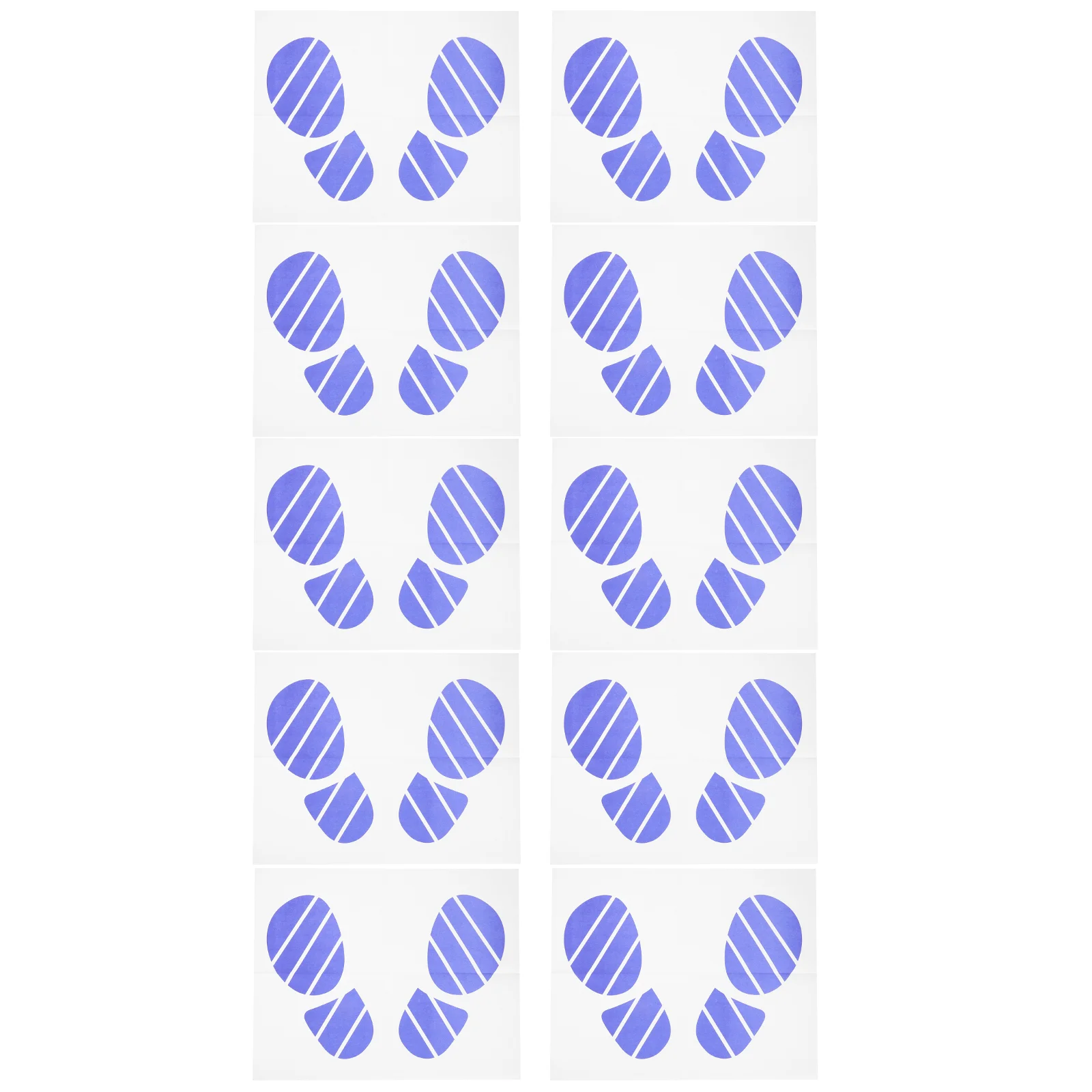 

100 Pcs Car Floor Mat Paper Mats Vehicle Pads for Cars Protection Foot Automotive