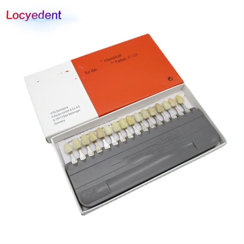 

Dental Guide Material Vita 16 Color Tooth Model Colorimetric Plate Shape Design for Beauty Device Tooth Whitening Products