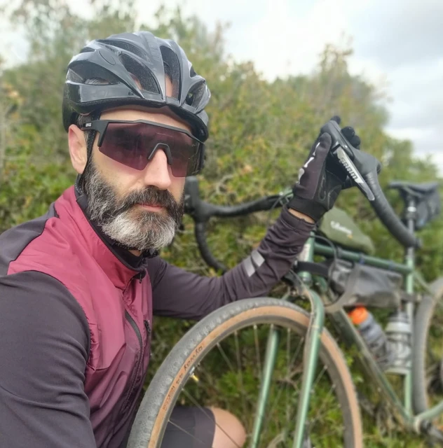 Gafas fotocromáticas de ciclismo para hombre y mujer, lentes