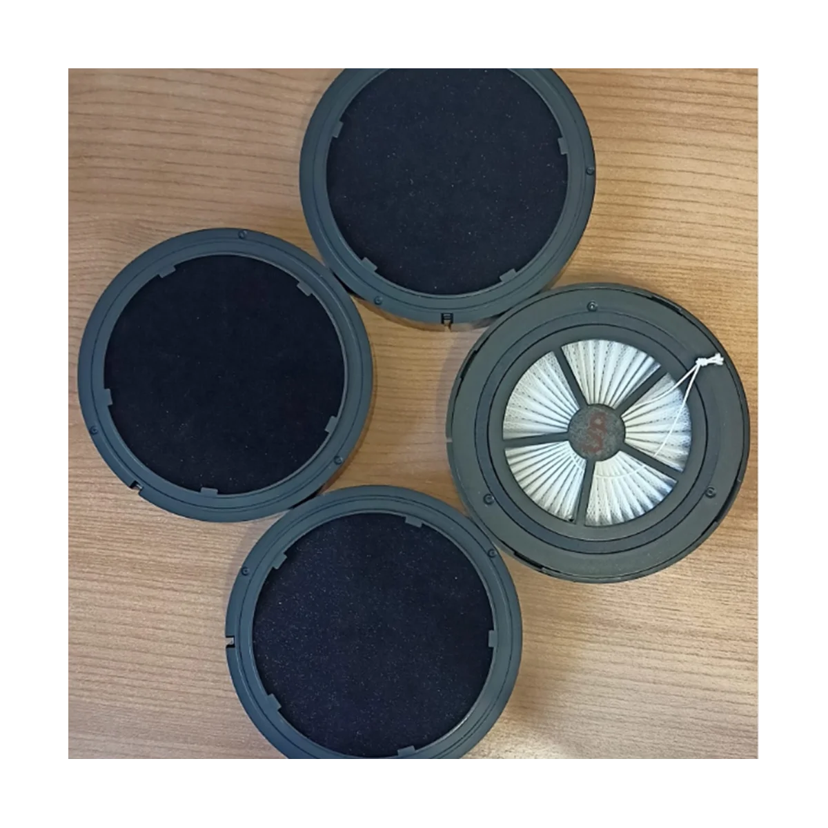 

4PCS HEPA Filter for Proscenic P11/ P10/ P10Pro Handheld Wireless Vacuum Cleaner Replacement Attachment Washable Filter