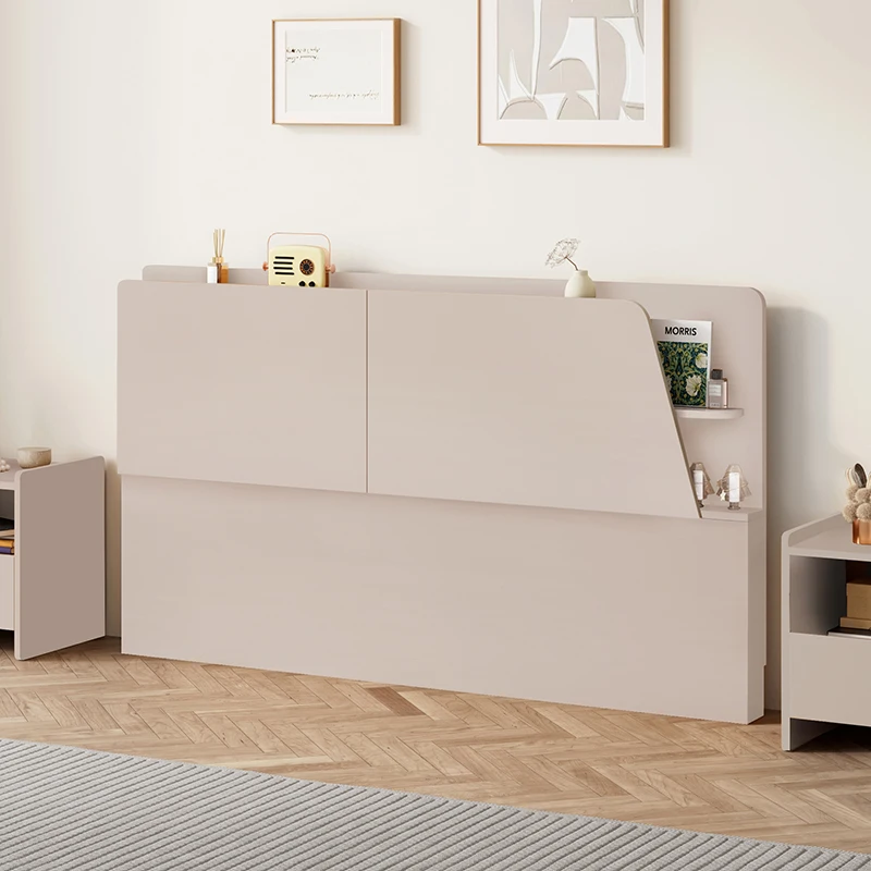 Wooden Simple King Headboards Luxury Single Wall Bed Headboard Comfortable Padded Cabeceros De Cama De Madera Bedroom Furniture