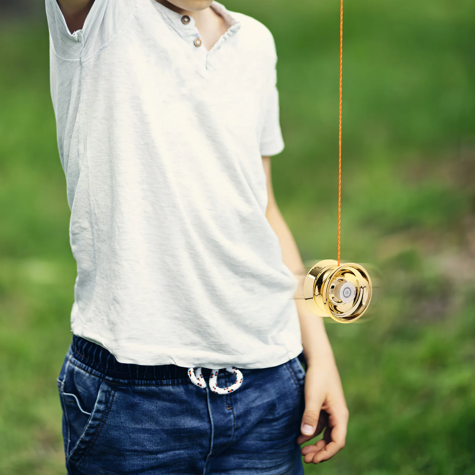 Alloy Yo-Yo Entry Type Dead Sleep Living Competitive Unresponsive Yoyo Professional Balls Toys Lovely Metal Funny Educational yoyo ball
