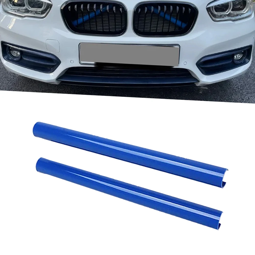 2 Pz Auto Griglia Anteriore Trim Strisce Copre Per Bmw X3 G01/Per Bmw X4 G02/Per Bmw X5 G05/Per Bmw X6 G06/Per Bmw X7 G07