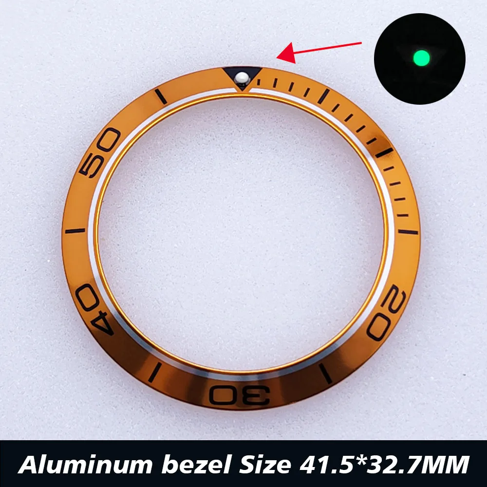 Ceramic Sloping Watch Bezel Insert - 41.5mm, Inner Diameter 32.7mm