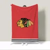 C-Chicagos Blackhawks Character Blanket for Sofa Decoration Thick Blankets for Winter Bed Blanket 150cm X 200cm Beach Towel Knee 1