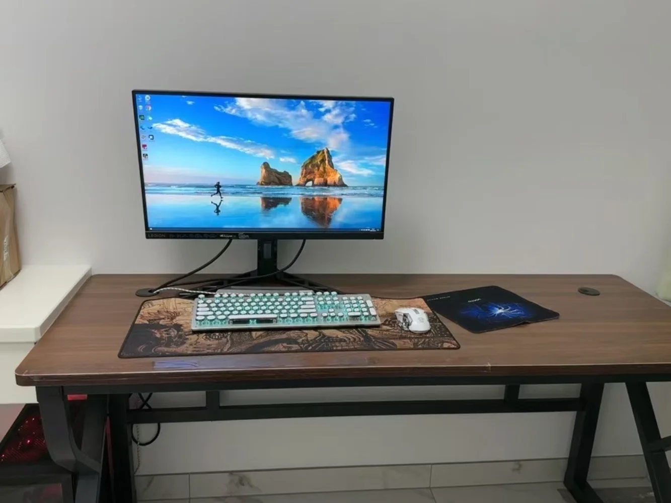 الثقيلة 30 مللي متر سميكة خشب متين مكتب الكمبيوتر...