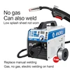 Small household 220V electric welding machine semi-automatic welding machine Airless flux cored wire inverter 1KG capacity weldi 2