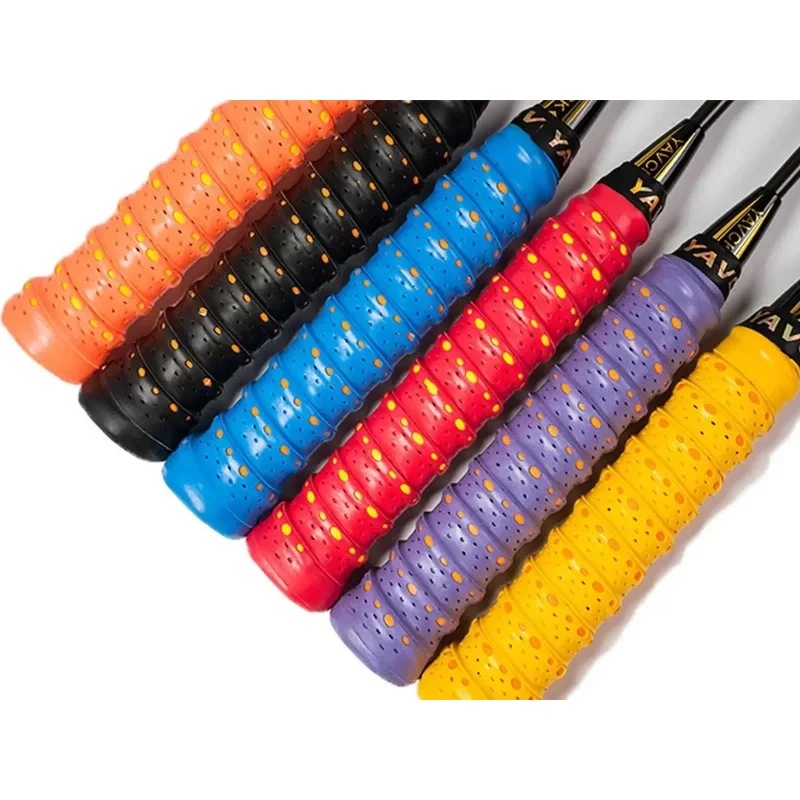 Enhanced Shock-Absorbent Anti-Slip Sport Grip Tape with Sweatband for Racket Sports and Equipment