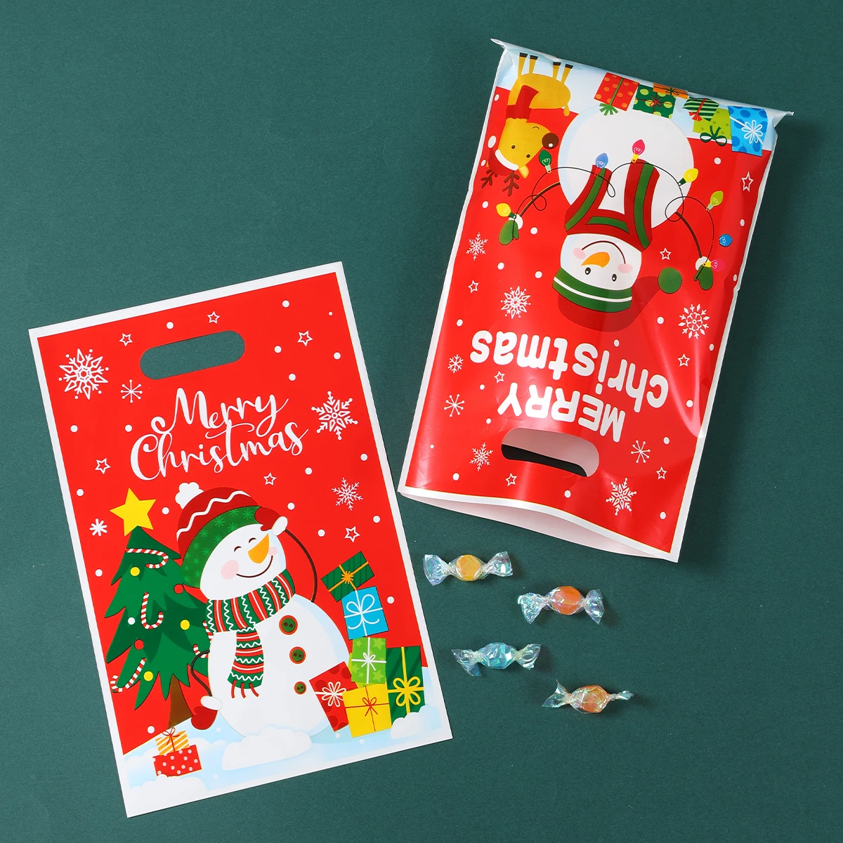 Christmas Snowman Gift Handbag Merry Christmas Decoration for Home 2025 Navidad Natal S... - SKU CSGH1842 - UGI Packaging