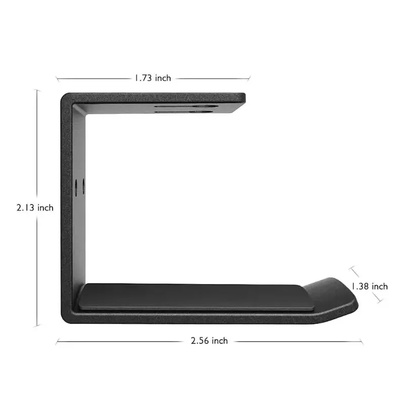 Headphone Wall Mount Holder Supporting Bar Flexible Headrest Gaming for Head Hanger Orgnizer for Ceramic Wall Paper