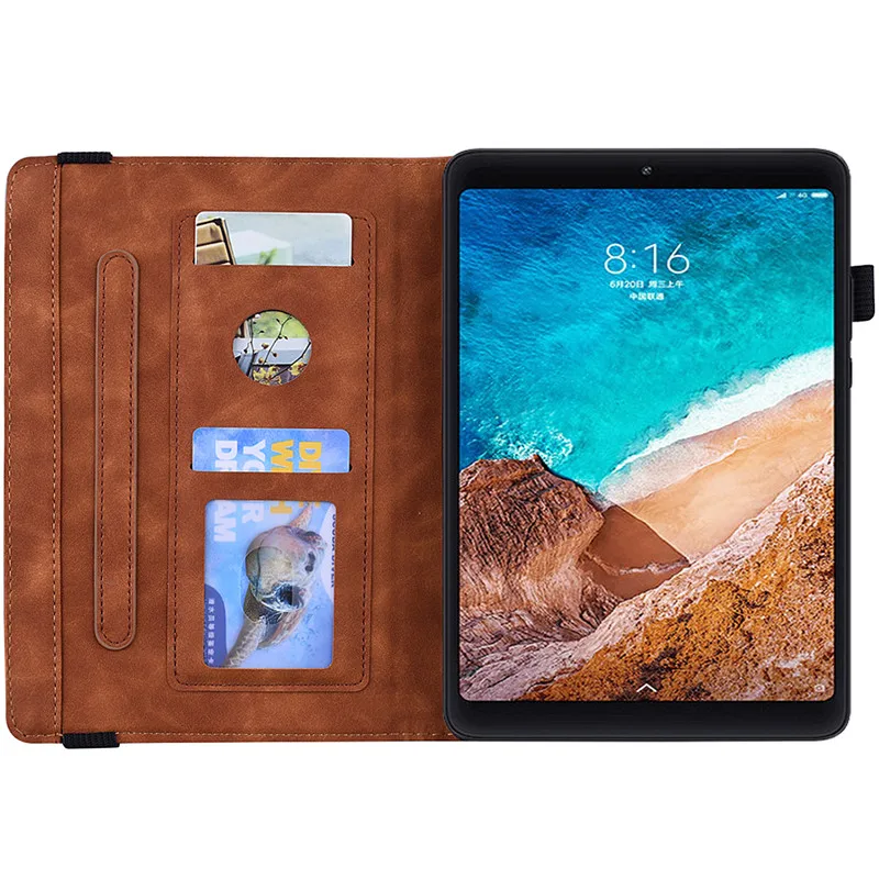 Flor em Relevo Case Tablet para Xiaomi mi Pad Plus mi Pad Pro Pad6 Estojo Flip para Xiaomi Redmi Pad se 3d - Imagem 6
