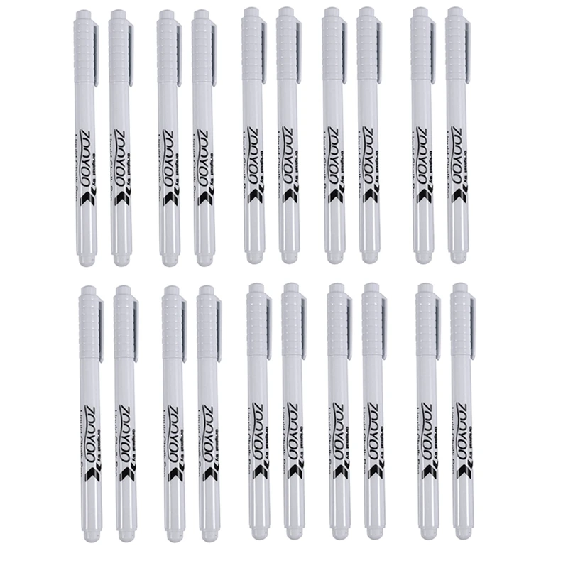 

20PC Liquid Chalk Pen Marker For Glass Windows Chalkboard Blackboard White