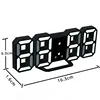 Table  3D LED Digital Alarm Clock Wall Clock Time/Date/Temperature for Home Kitchen Offices Clock Decoration Garden Clocks 3