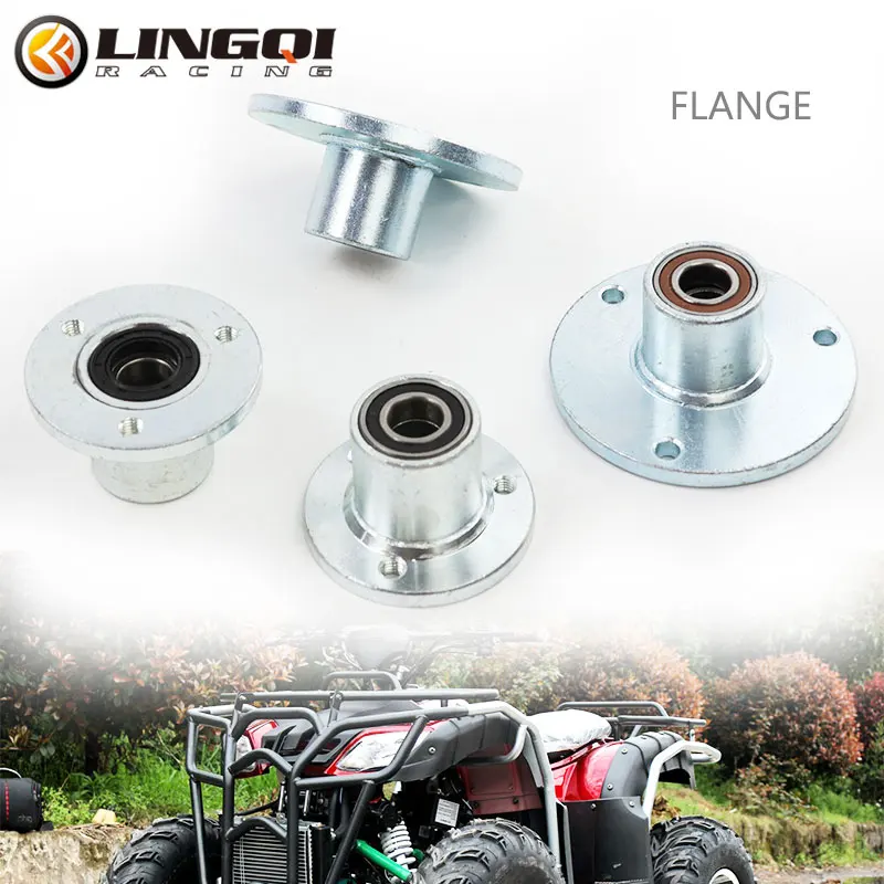 

LESQUE Pit Dirt Bike 3 Holes Wheel Rim Hub Fasten Sitting Seat Flange For Go Kart Buggy Karting ATV UTV Quad Bikes Accessories