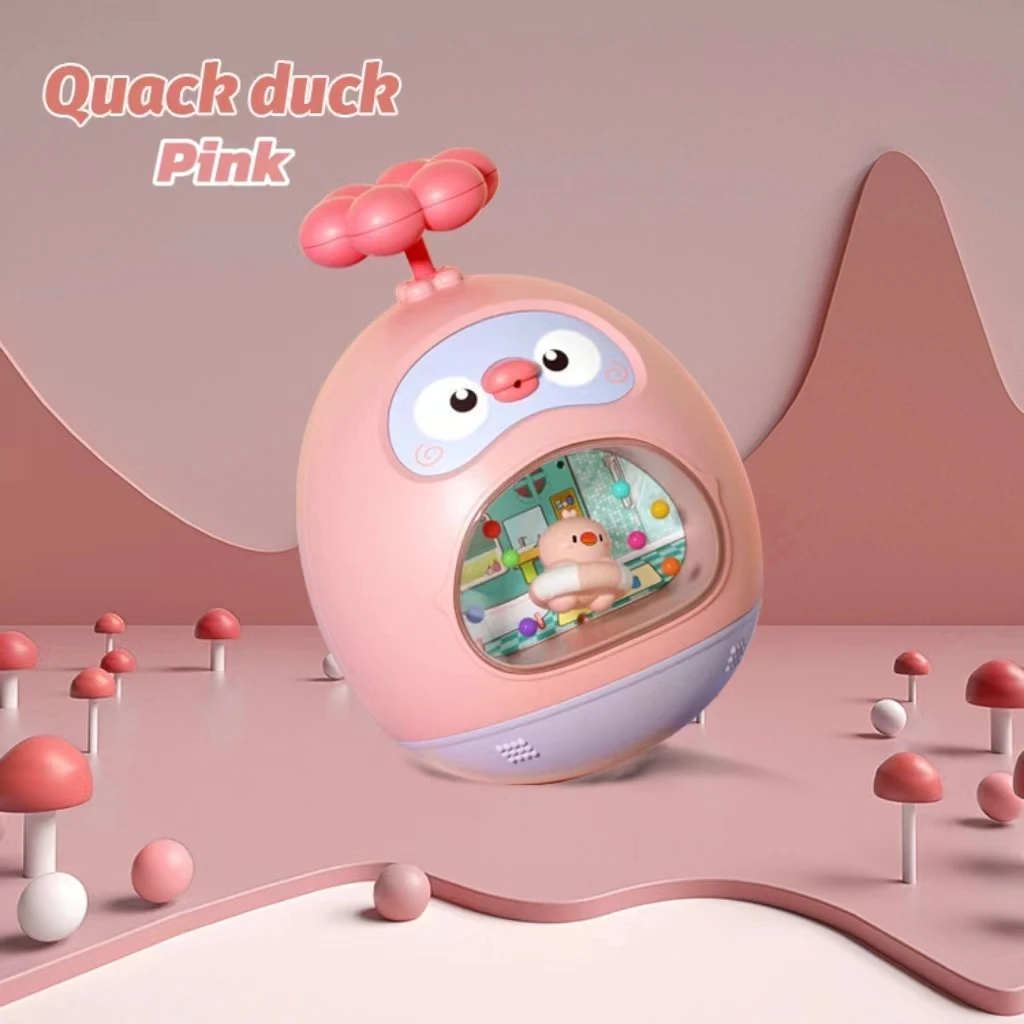 Baby Bath Toy Amphibious Cute Fun Spray Water Tumbler Toy Water Bathtub Pool Beach Kids Baby Toys 12 Months Bathing Bathroom — view 4