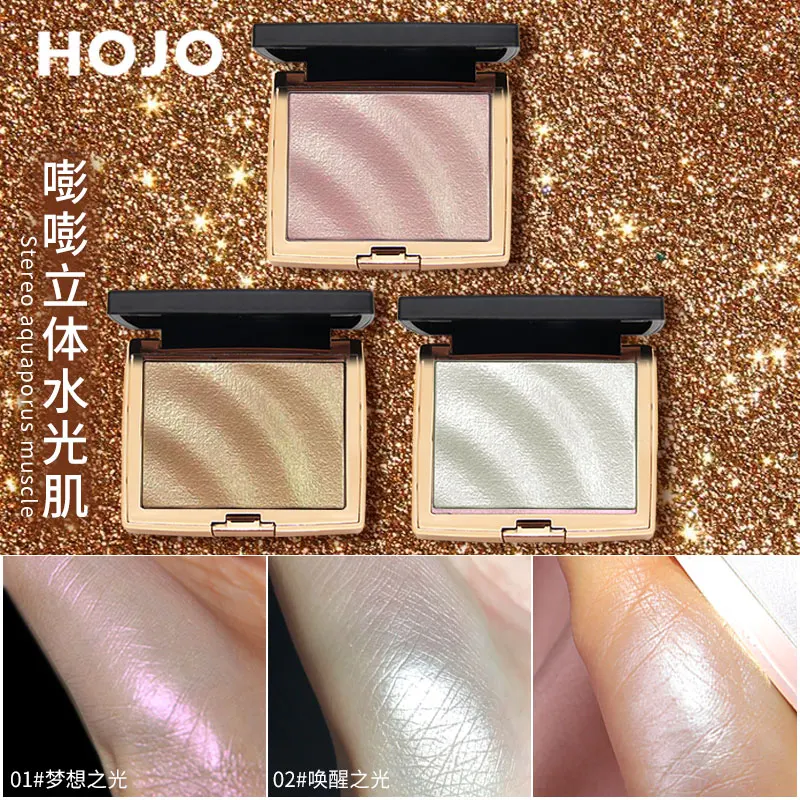 Face Powder Face Bronzer Face Highlighter Contour Palette Makeup Palette 高光化妆粉饼 面部轮廓提亮